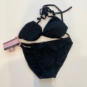 Rhinestone Crystal Honeymoon Swimsuit NWT